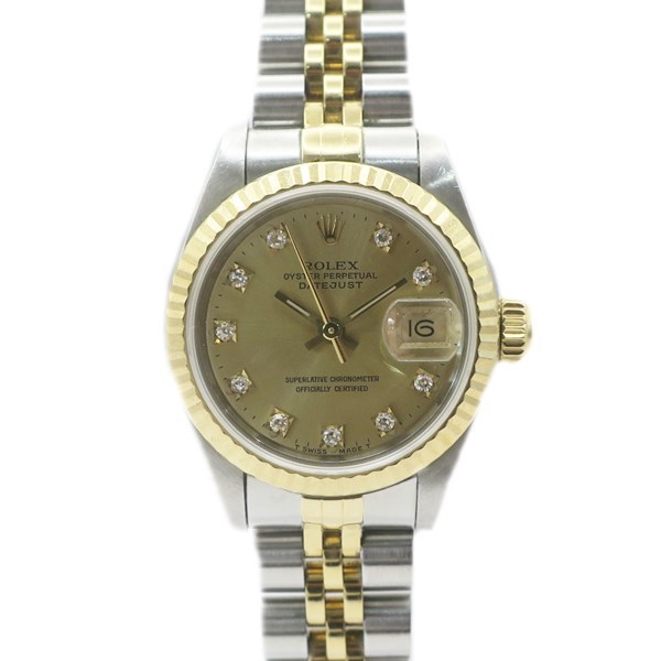 格安新品 ROLEX ロレックス AB used 中古品 X番 腕時計 レディース