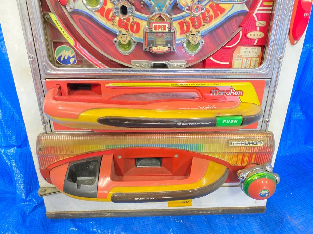 9/075 ジャンク品 パチンコ台 ゴーゴーダック マルホン レア 当時物