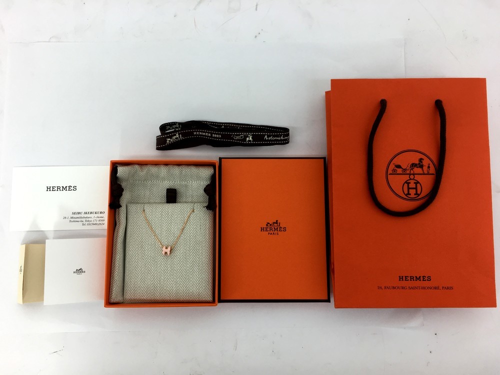 少し豊富な贈り物 ペンダント エルメス HERMES □○【同梱可】【60