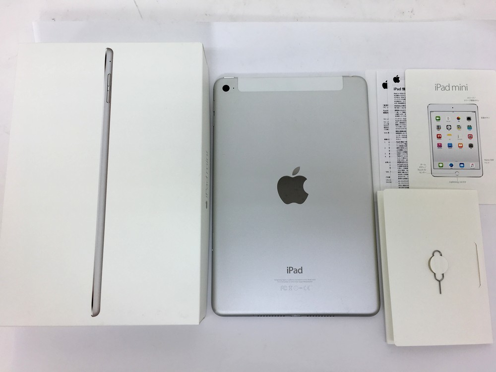 春夏新作モデル 第4世代 iPadmini Apple □○【同梱可】【60】中古品