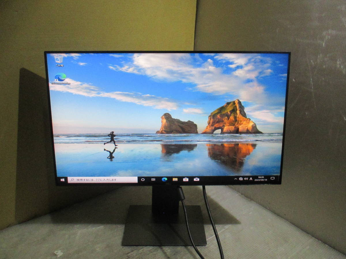 [C3-4]★Dell U2419H 液晶モニター　デジタルハイエンドシリーズ　23.8インチ フルHD1920 x 1080 入力端子：HDMI, DP★_画像1