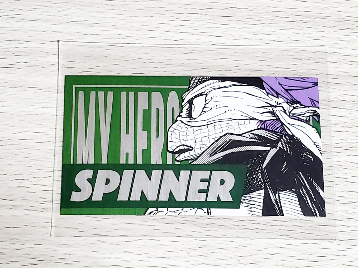 僕のヒーローアカデミア キャラクターズコレクションカード スピナー JUMPSHOP ヒロアカ ②_画像1