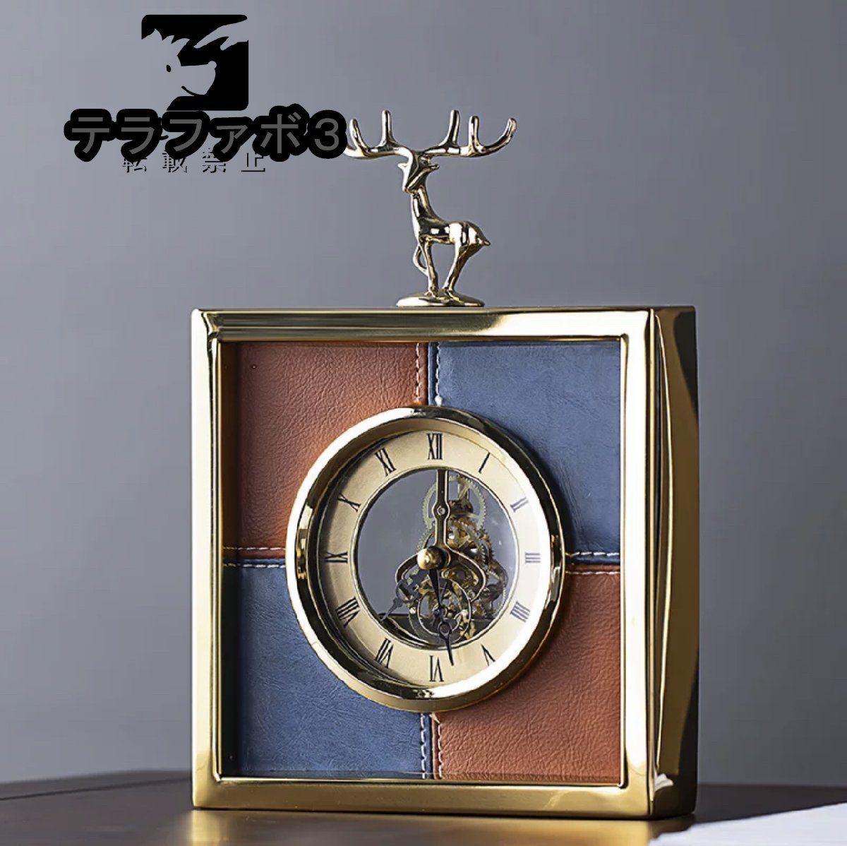 北欧 置時計 アンティーク 置時計 レトロ 手作り 工芸品 西洋 雑貨