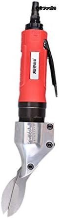 エアーハサミ 空気圧カッター エアシザー 切削工具 ストレートタイプ 手持ち型 切断 1mm以下 工業用 (標準型（赤/ベアリング）