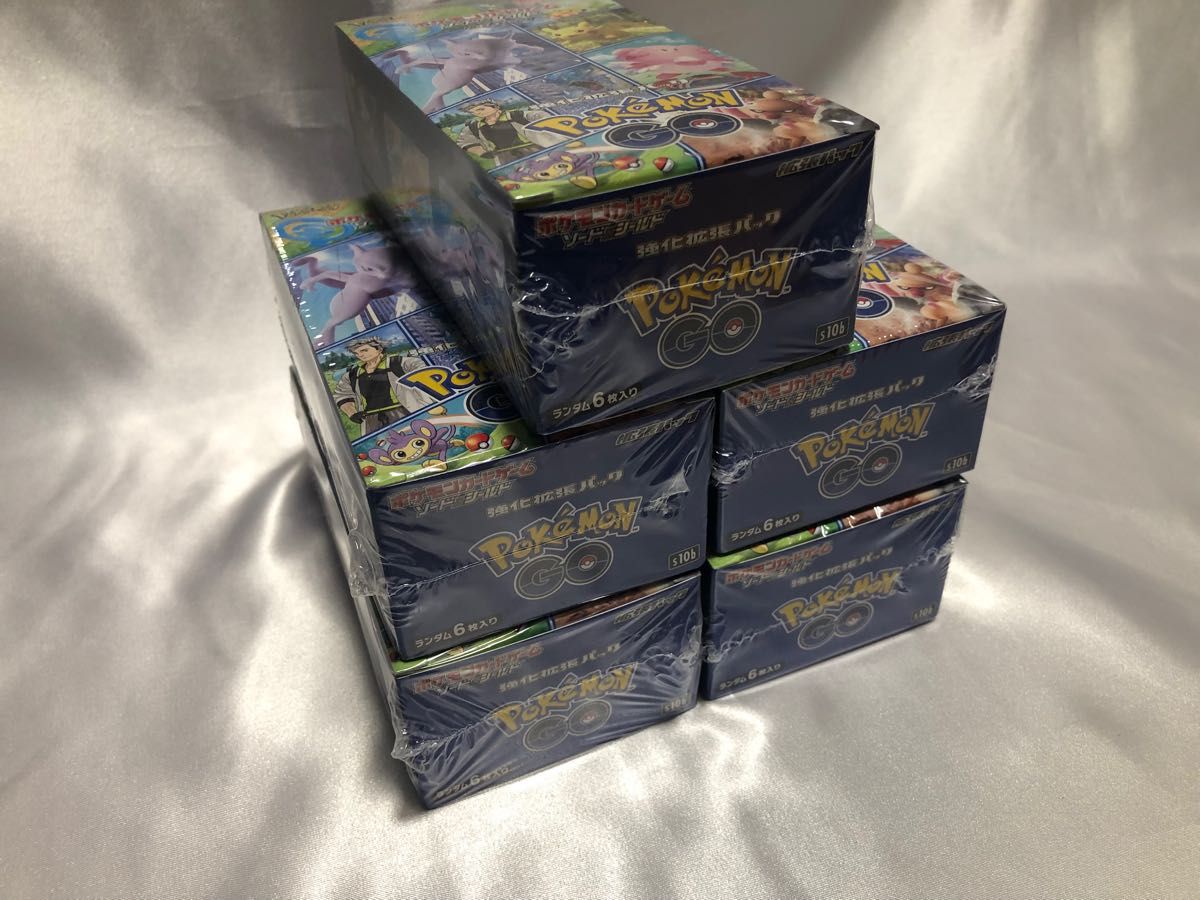 【新品／未開封】【送料無料】ポケモンカードゲーム Pokmon GO BOX & スペシャルセット【6点セット】【シュリンク付】