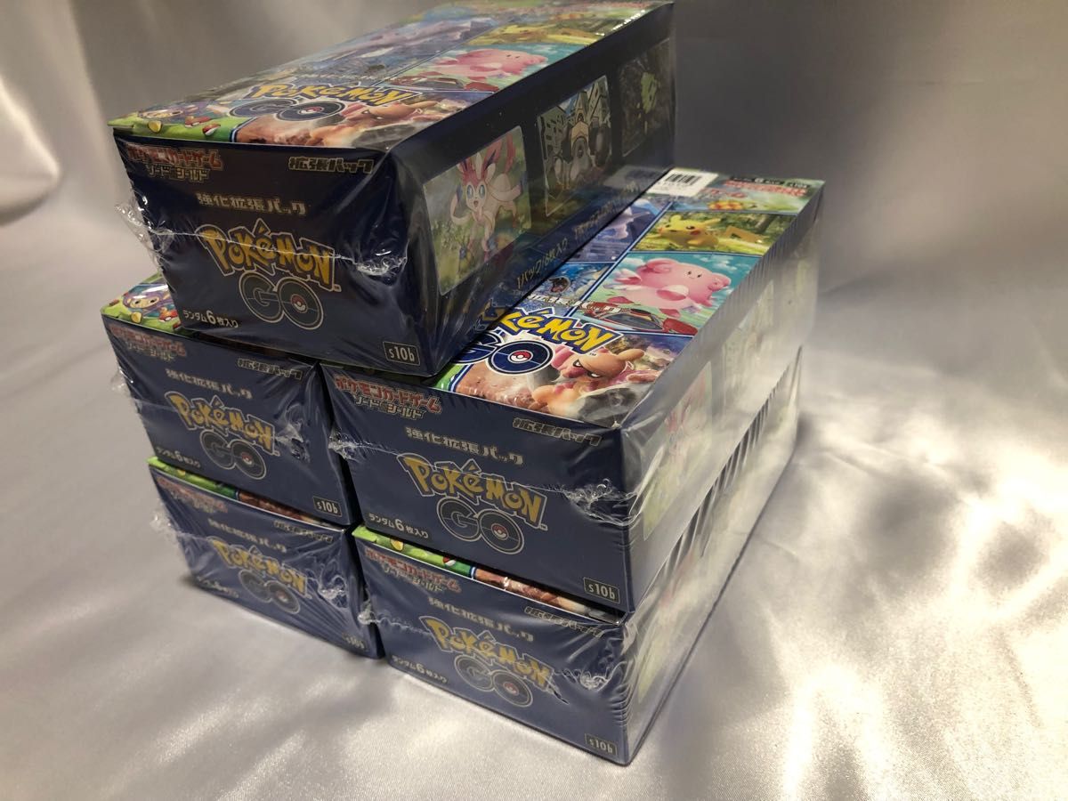 【新品／未開封】【送料無料】ポケモンカードゲーム Pokmon GO BOX & スペシャルセット【6点セット】【シュリンク付】