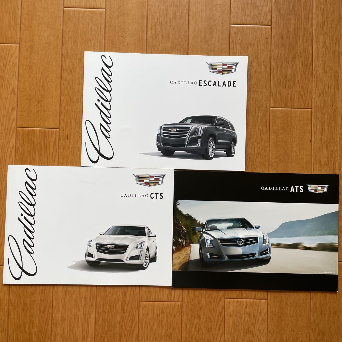  Cadillac 3 pcs. Escalade ESCALADE 2015.1 ATS 2014.11 CTS 2015.7
