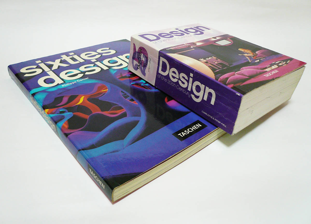 ■デザインの洋書2冊セット・「Sixties Design」・「DESIGN of the 20th Century」程度良　■送料無料