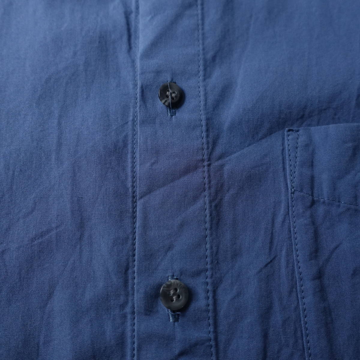 A.P.C （アーペーセー）/XS/半袖　シャツ/ブルー/青/メンズ_画像6