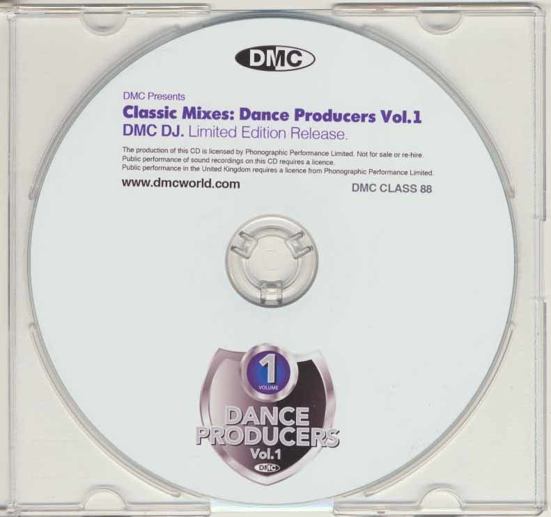 CD●V.A●DMC Classic Mixes Dance Producers Vol. 1_画像3