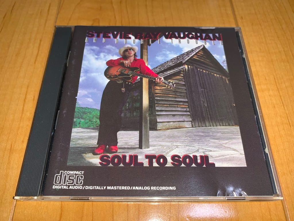 【即決送料込み】Stevie Ray Vaughan And Double Trouble / スティーヴィー・レイ・ヴォーン & ダブル・トラブル / Soul To Soul 輸入盤CD_画像1
