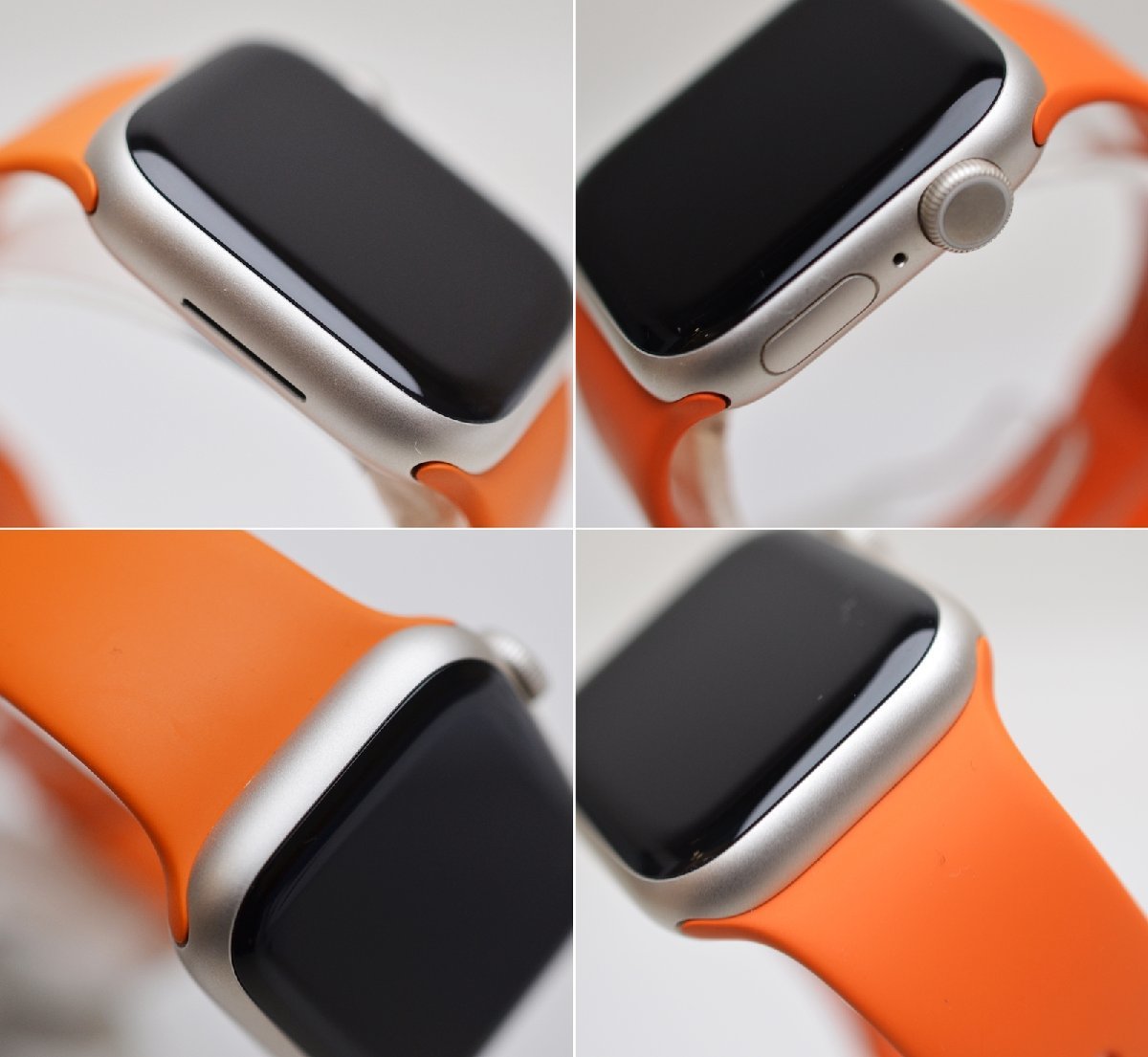 美品 Apple watch シリーズ8 GPSモデル 41mm MNP63J/A 別売 HERMES