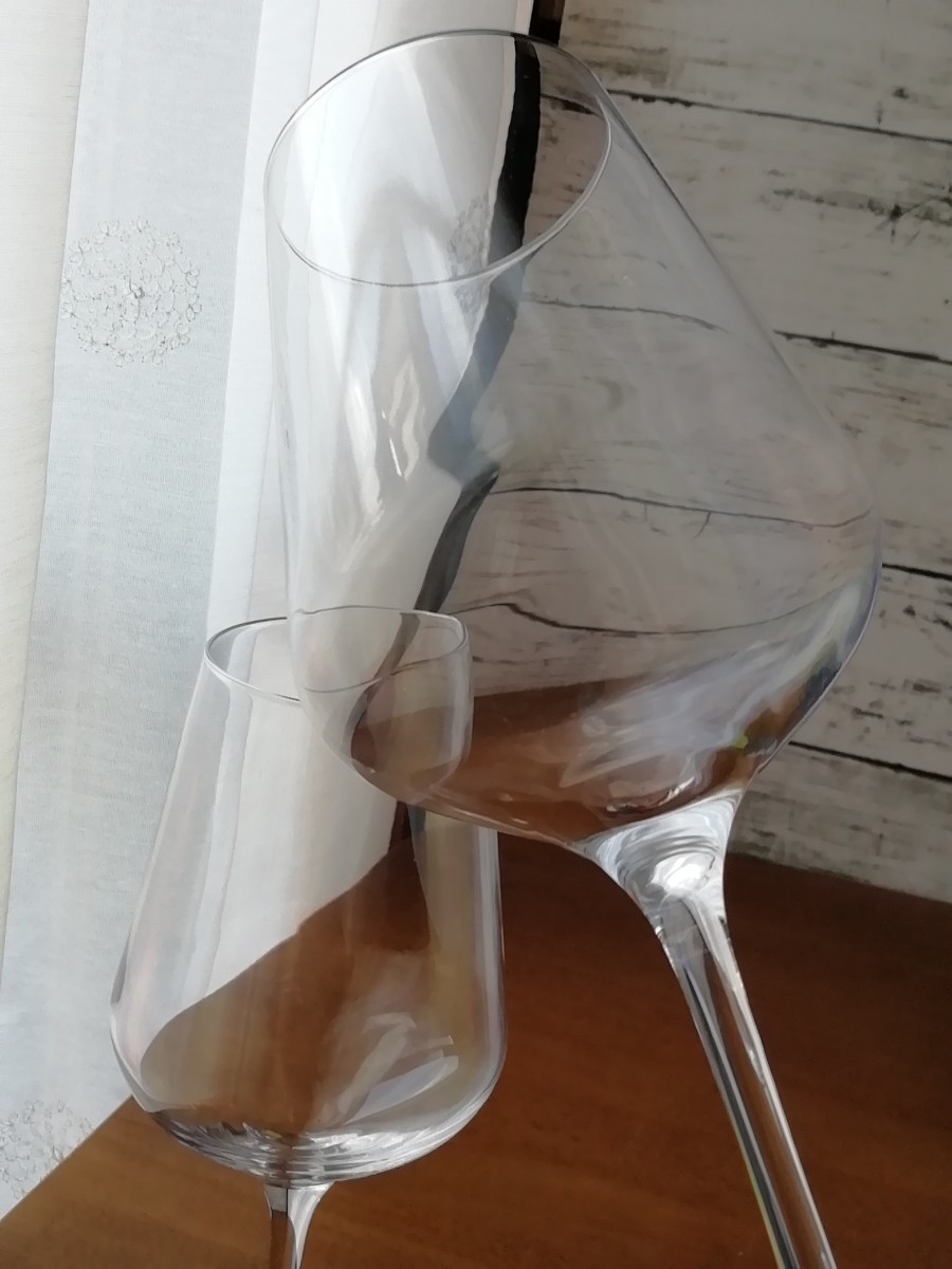 未使用 OBERGLAS ワイングラス 2客入り ドイツ製 送料無料