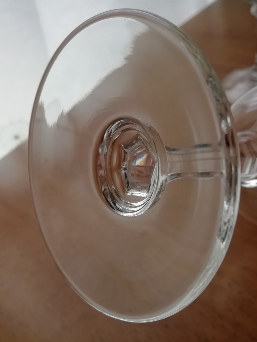 アンティーク ミニワイングラス 7客 シンプル 食前酒 シェリーグラス リキュールグラス ビンテージ mini wine glass 送料込み_画像6