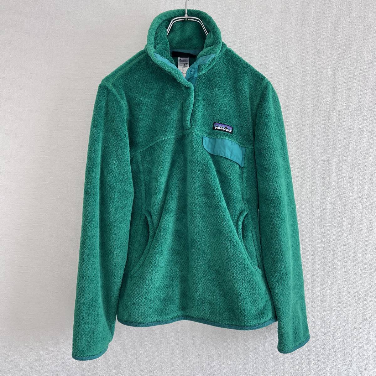 Patagonia パタゴニア フリースジャケット グリーン WOMEN’S S_画像2