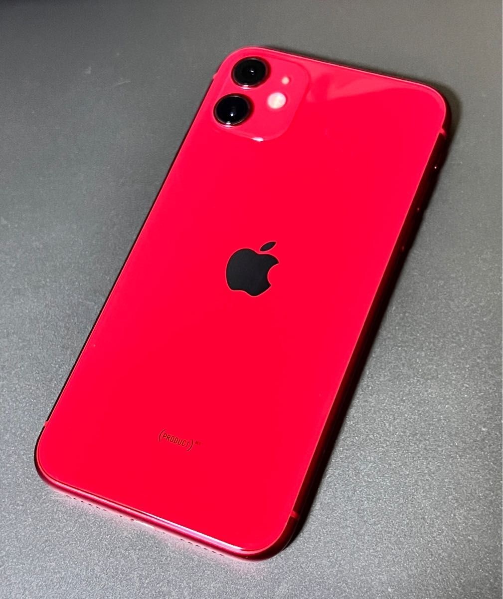 iPhone 11 (PRODUCT)RED 64 GB ソフトバンク認定品-