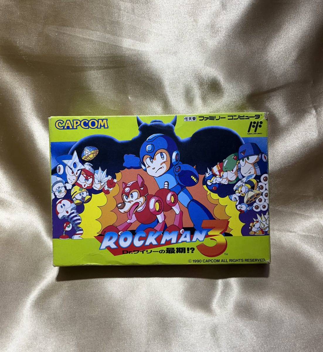 ソフト、取説など美品！レア！！★ファミコン ロックマン３ ROCKMAN3 Dr.ワイリーの最期！？ / FC CAPCOM