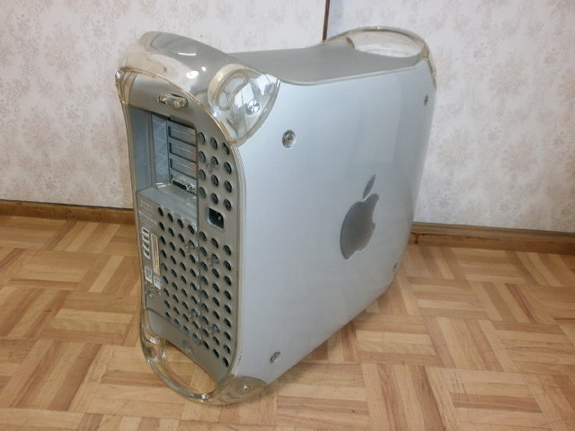 ☆修理済み電源搭載 Apple PowerMacG4 MDD 1.42GHz SP OS9単独起動可☆-