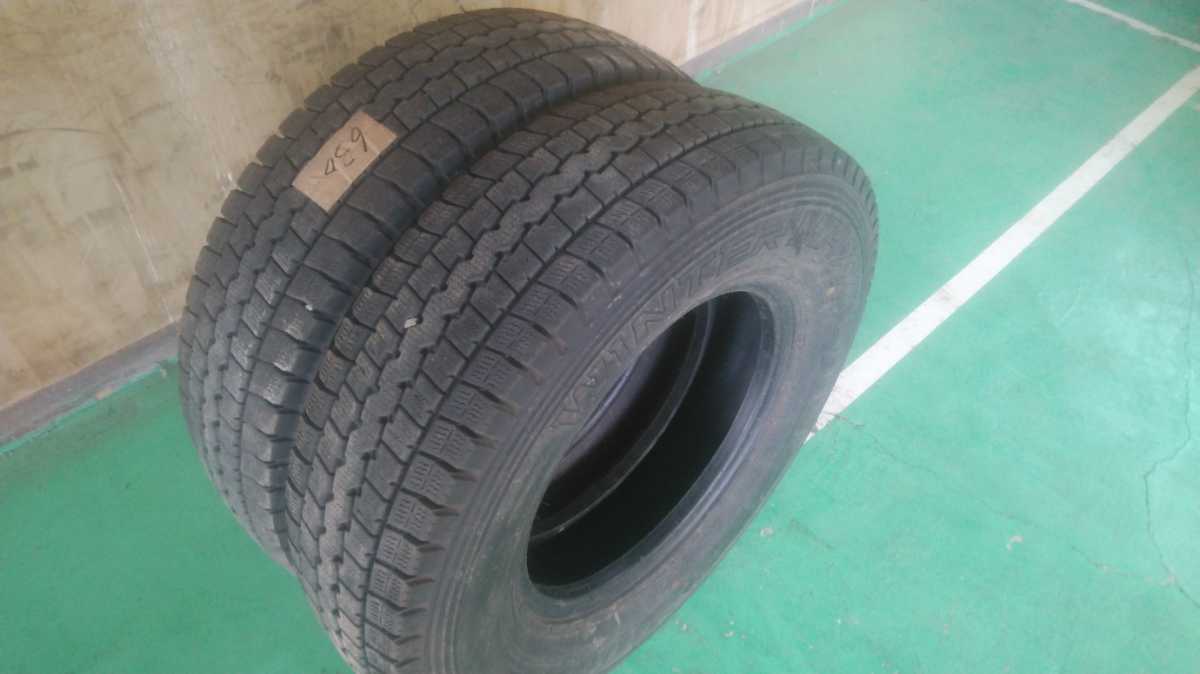 中古スタッドレス　195/85R15　2本　ダンロップ　LT03　キャンターエルフダイナタイタンデュトロ_画像3