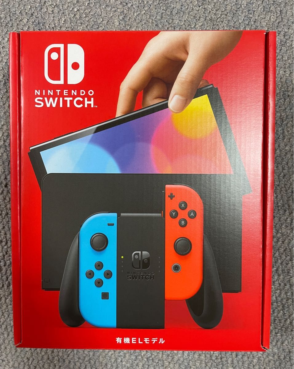 新品未開封】Nintendo Switch 有機ELモデル ネオンブルー ネオンレッド