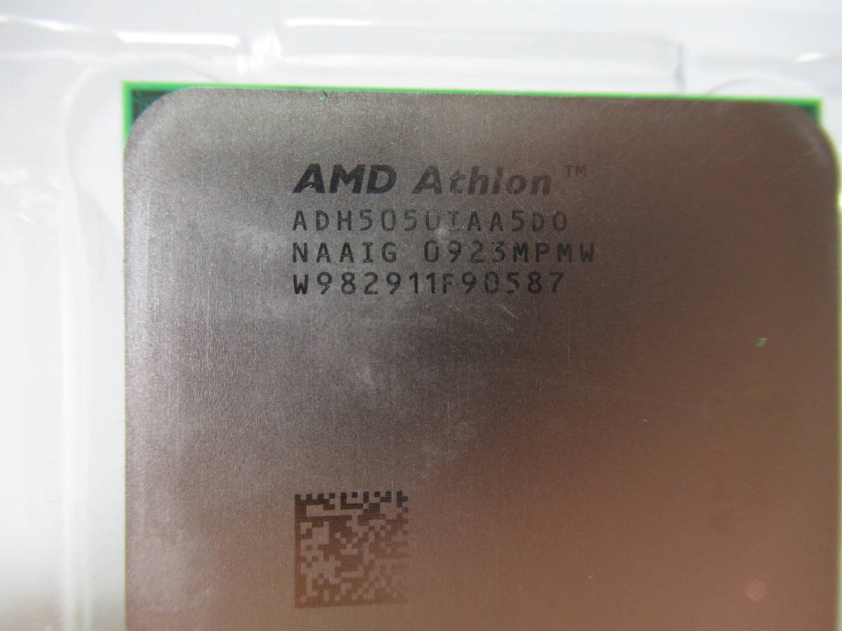 [CPU] Athlon X2 Dual-Core 5050e SocketAM2 /送料無料 2008 AMD TDP45W 2.6GHz 低消費電力 ADH5050IAA5DO_画像5