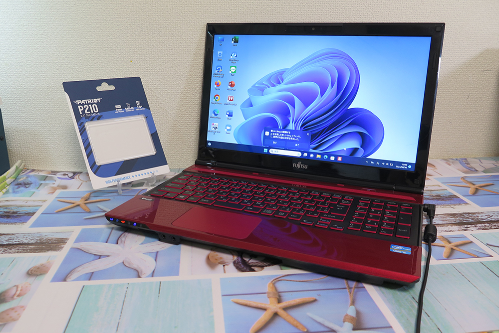 高速Core i5(Ivy Bridge)☆爆速新SSD512GB】富士通AH56/J 最新