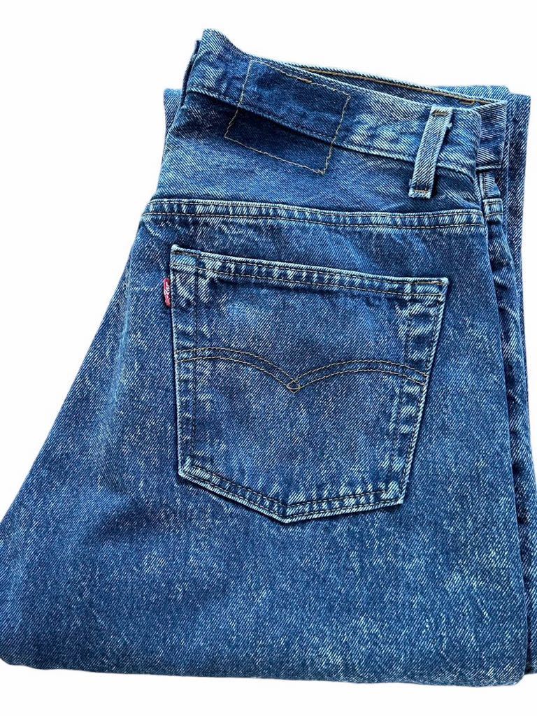 ●●vintage 88年 us製 Levi's リーバイス 501 ケミカルウォッシュ w33 （w81l78.5）●●_画像1