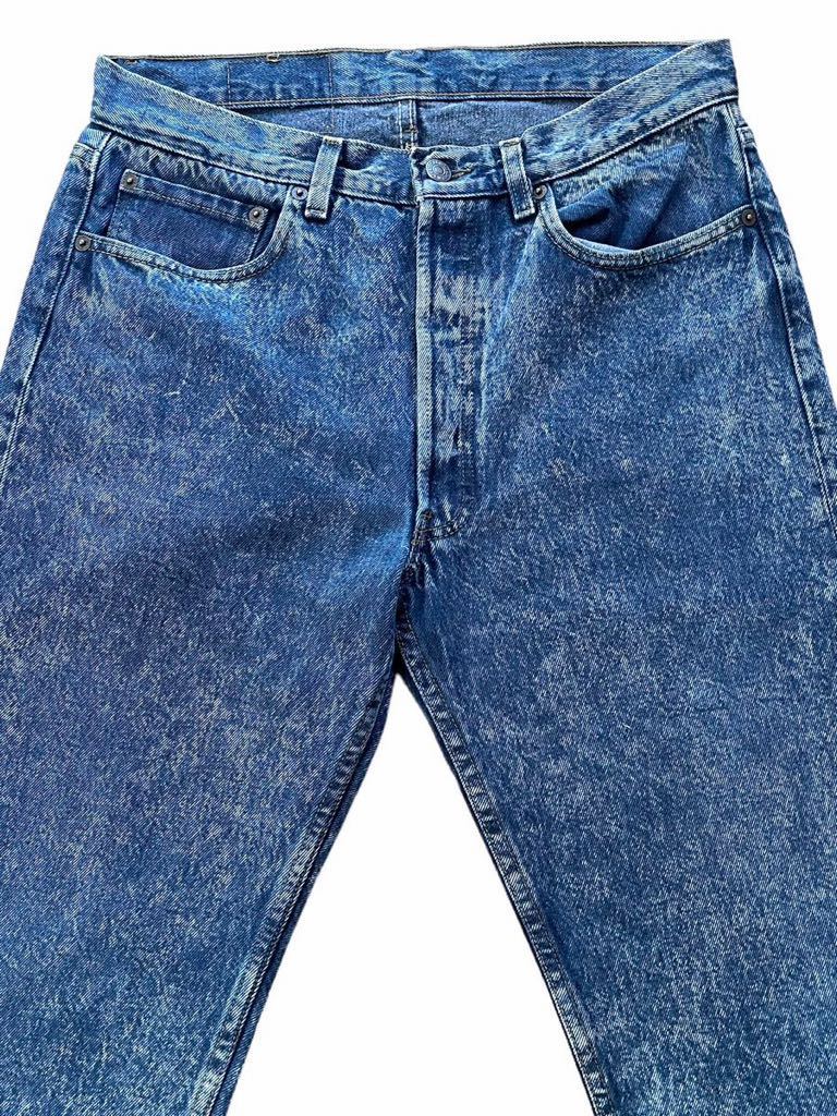 ●●vintage 88年 us製 Levi's リーバイス 501 ケミカルウォッシュ w33 （w81l78.5）●●_画像4