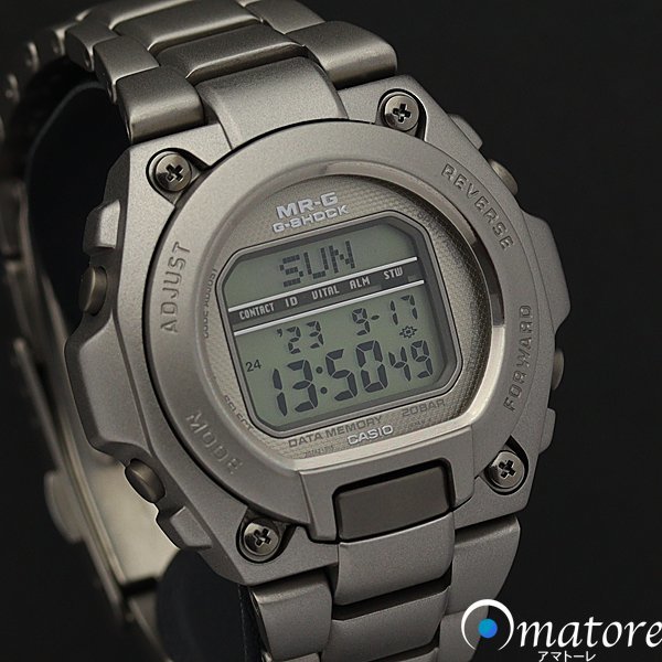 電池交換済】カシオMRG-200T フルメタルGショック丸型チタン - 時計