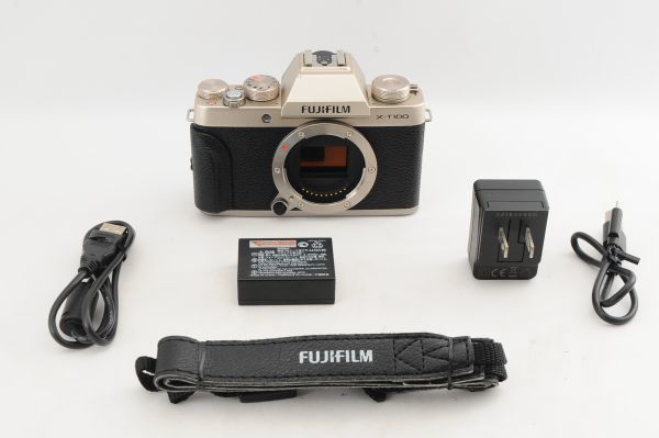 Fujifilm 富士フィルム X-T100 ミラーレス一眼カメラ #0279A