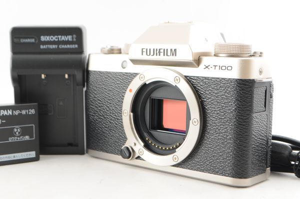 超お買い得！】 [美品] Fujifilm 富士フィルム X-T100 ミラーレス一眼