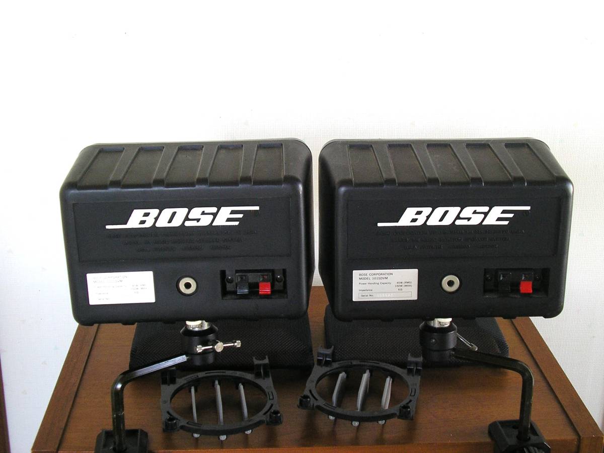 BOSE　１０１　SDVM　×２　／　パンスタンド　GMA-3　／　スピーカーケーブル　ＡＴ　ＰＣＯＣＣ　４，８ｍ×２　セット_画像4