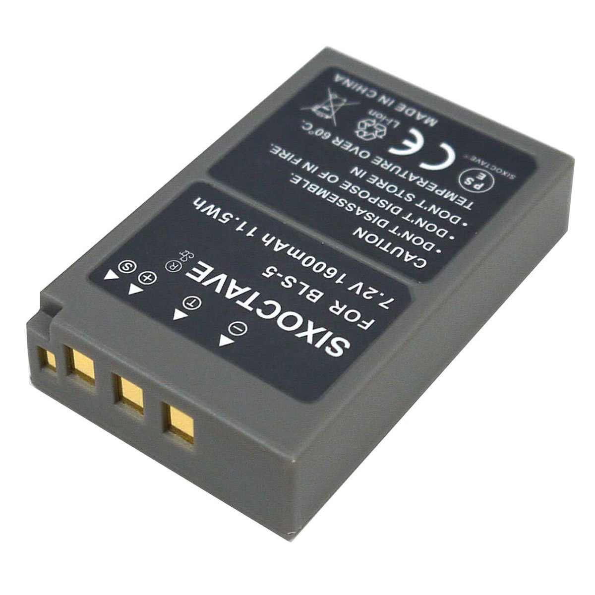 オリンパス BLS-1/ BLS-5 互換バッテリーと互換LCD充電器 BCS-1 / BCS-5 2.1A高速ACアダプター付　OLYMPUS PEN E-P1 E-P2 E-P3_画像6