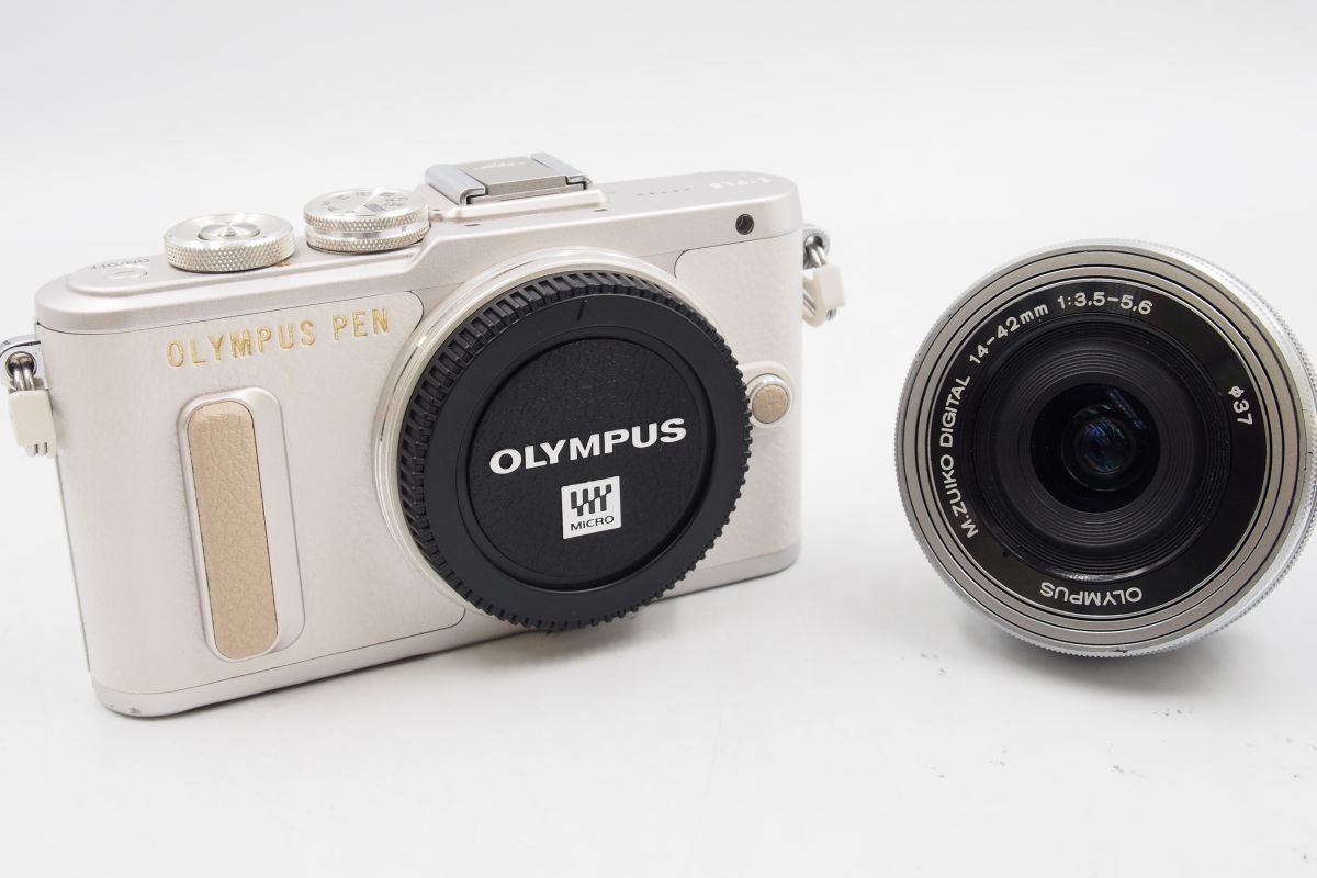 春夏新作 全額返金保証！最速発送！【OLYMPUS ミラーレス一眼 ホワイト