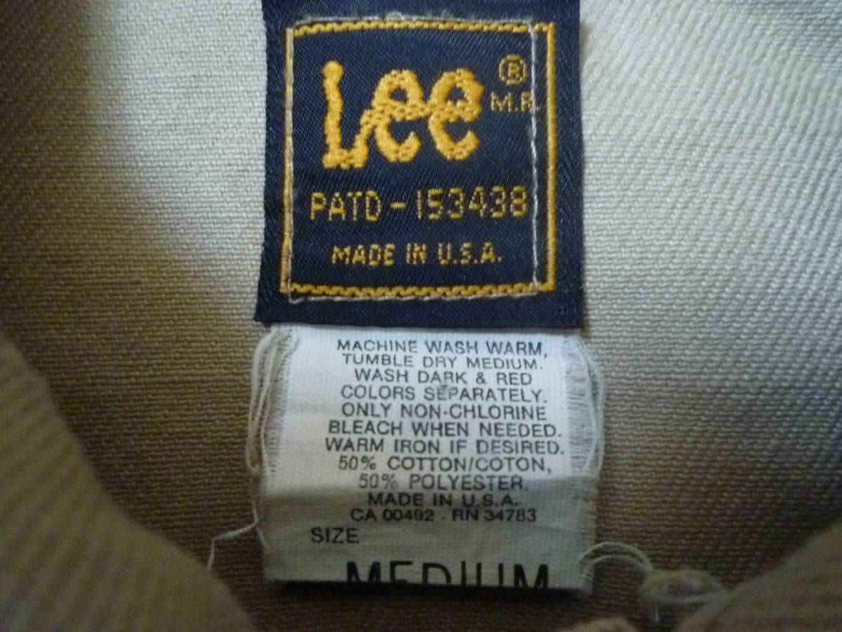 レア】80s USA製 Lee リー ジャケット M 黒タグ デニム レア】80s USA製 Lee リー ジャケット M 黒タグ デニム