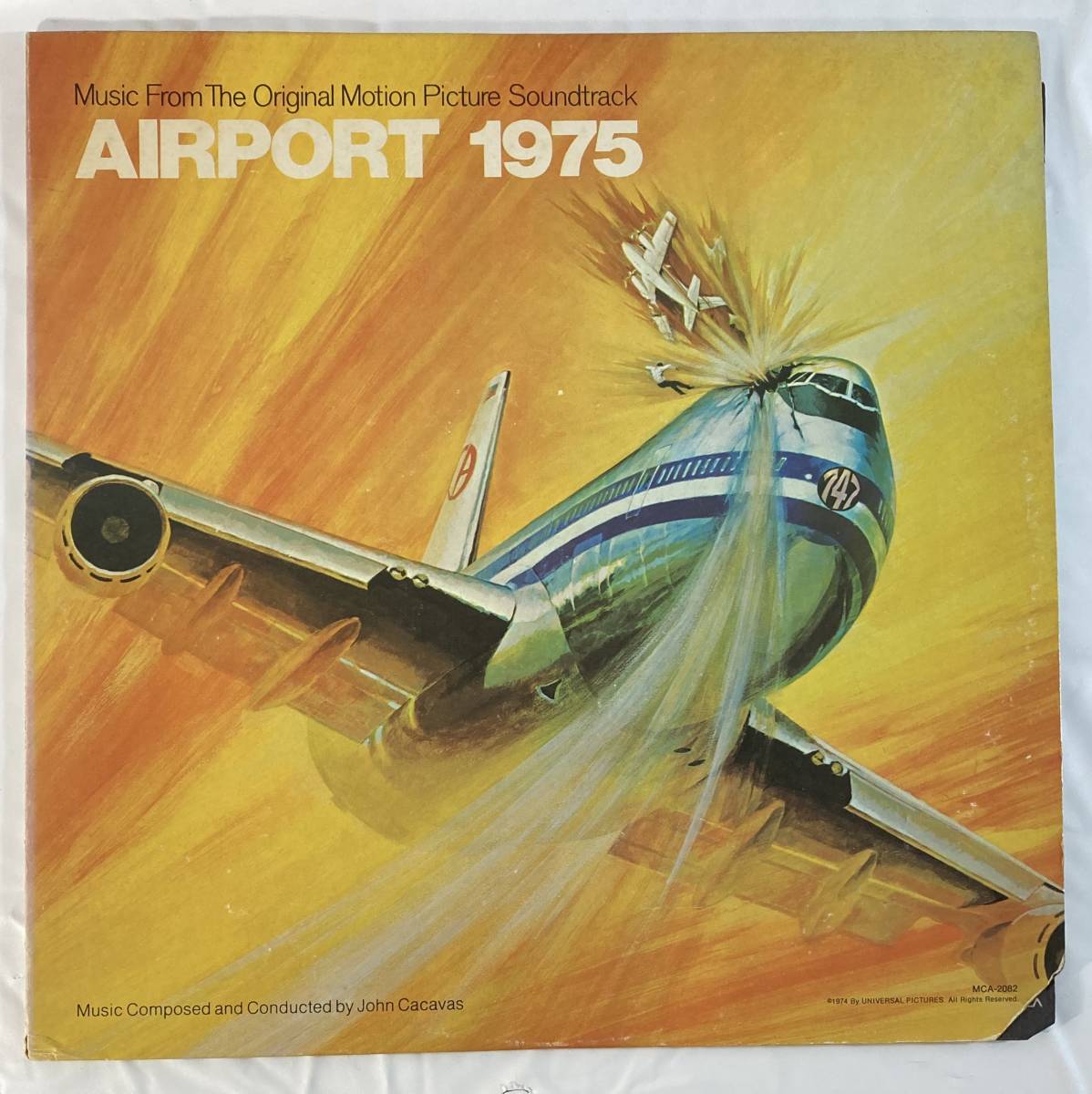 エアポート'７５ (1974) ジョン・カカバス 米盤LP MCA MCA-2082 Cutout_画像1