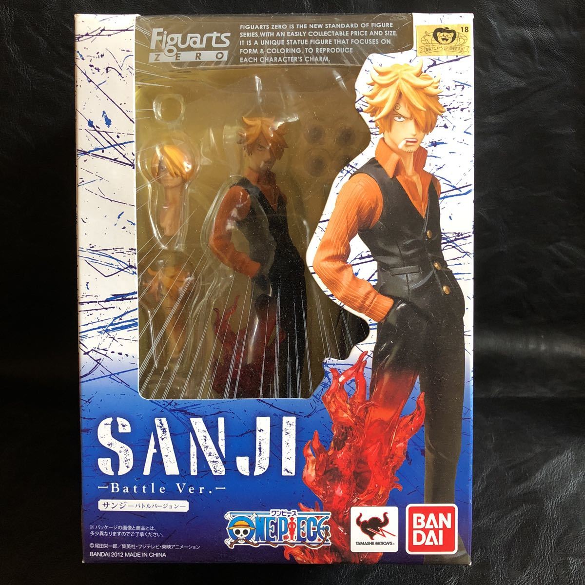 海賊王Figuarts ZERO Sanji Battle版Bandai未開封 原文:ワンピース フィギュアーツZERO サンジ バトルバージョン バンダイ 未開封