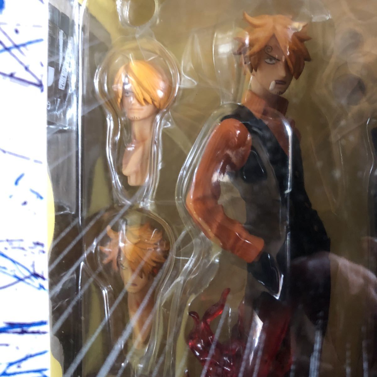 海賊王Figuarts ZERO Sanji Battle版Bandai未開封    原文:ワンピース フィギュアーツZERO サンジ バトルバージョン バンダイ 未開封