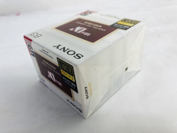 未開封 SONY ソニー デジタルビデオカセット MiniDV 2箱 セット 合計10本 5DVM63HD SK-230610068_画像4