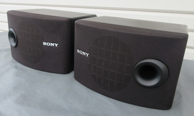 ☆激安☆SONY ソニー 小型 ミニスピーカー SS-J90AV 2個 ペア ☆激安☆SONY ソニー 小型 ミニスピーカー SS-J90AV 2個 ペア