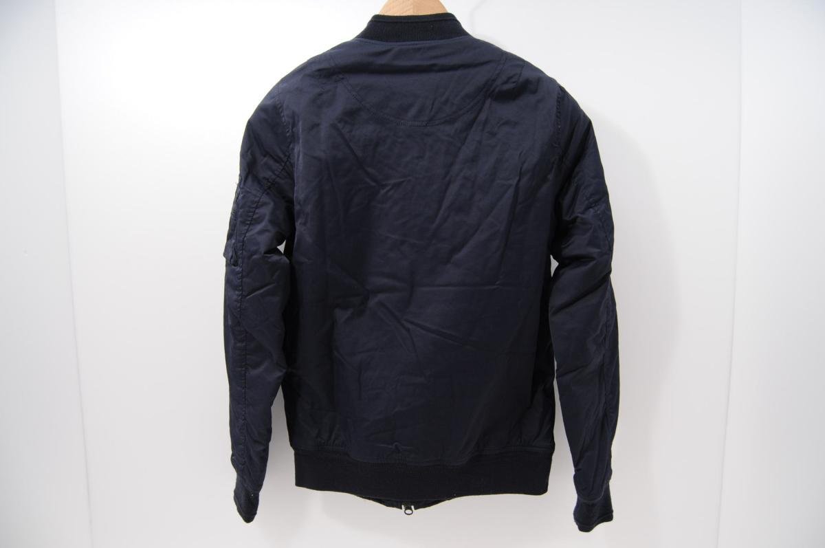 coco* master ba knee *PG* long sleeve double Zip outer * with cotton * navy blue * navy *1(M)*USED* letter pack post service plus shipping possible *69897