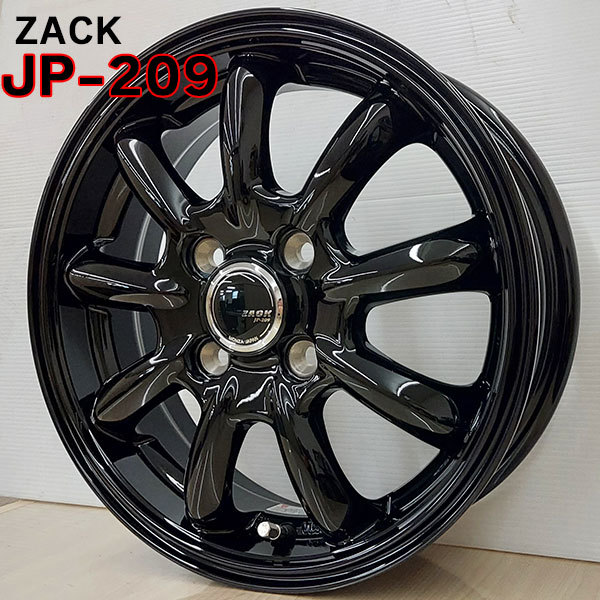 2023年製 ブリヂストン NEWNO 155/65R14 75H + ZACK JP-209 ( JP209