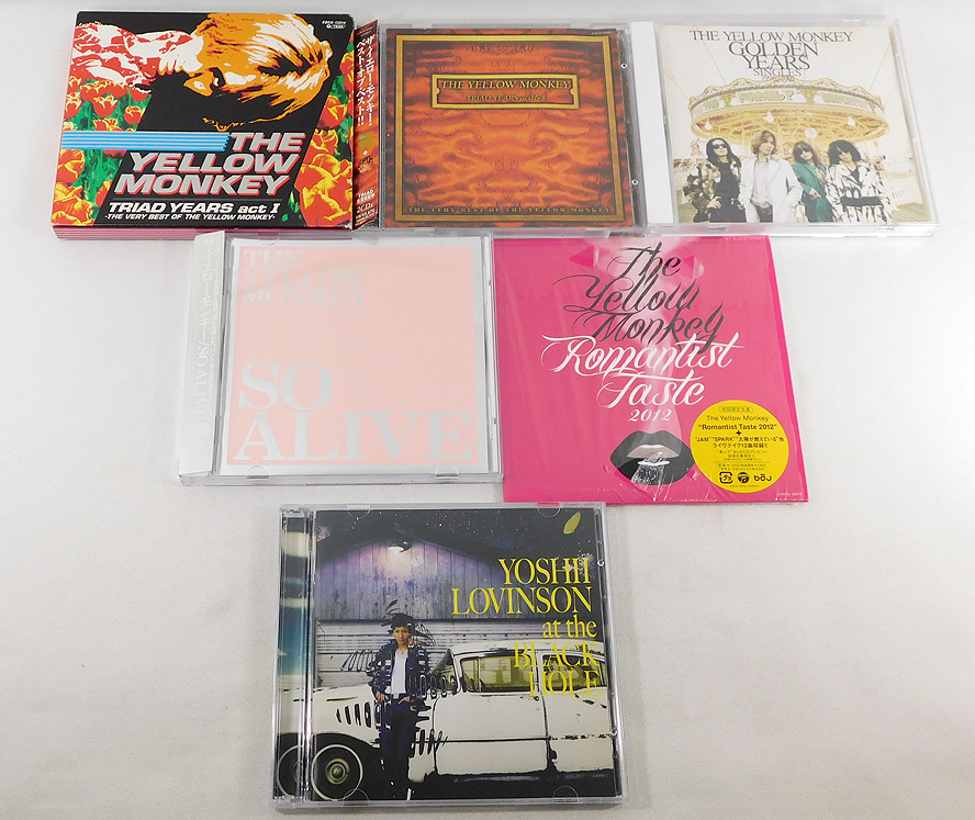 THE YELLOW MONKEY 吉井和哉 CD アルバム 36枚セット Yahoo!オークション - THE YELLOW MONKEY+吉井和哉 アルバム+