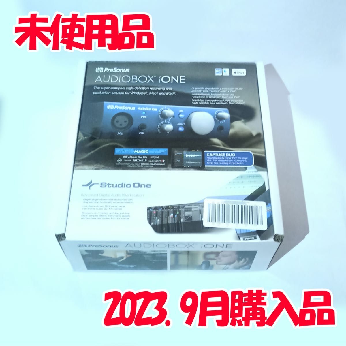 PRESONUS プレソナス AudioBox iOne USBオーディオインターフェイス