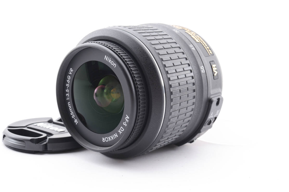 ★新品同様★ Nikon ニコン DX AF-S NIKKOR 18-55mm f/3.5-5.6G ED VR SWM 標準レンズ #1979373A