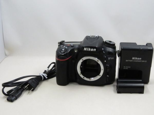 2022最新のスタイル [21031T3]☆実用品☆NIKON D7100 ボディ ニコン