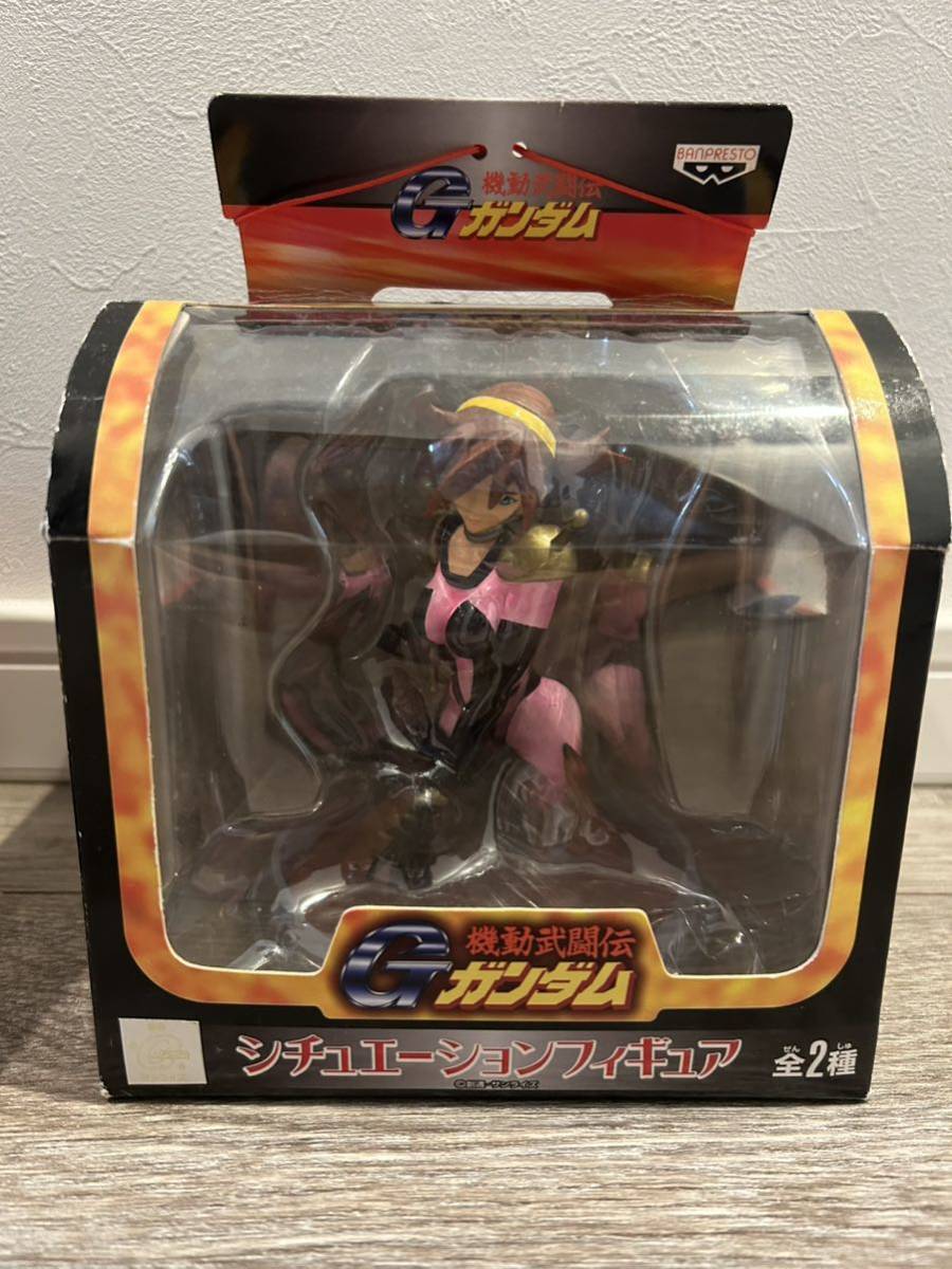 新品未開封】 機動武闘伝Gガンダム シチュエーションフィギュア レイン