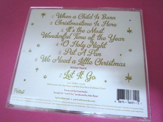Lexi Walker（レキシー・ウォーカー/レクシー・ウォーカー）クリスマス・アルバム「Merry Christmas」輸入盤CD レア入手困難！美品！