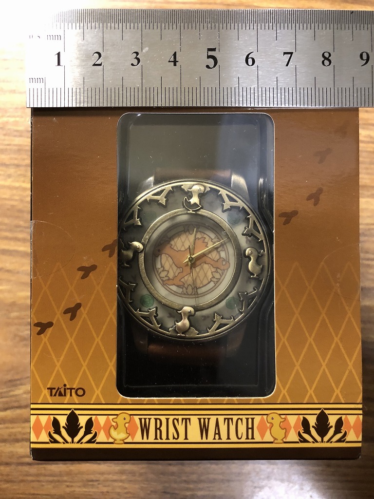 ファイナルファンタジー チョコボ リストウォッチ 腕時計 新品未使用 非売品_画像1
