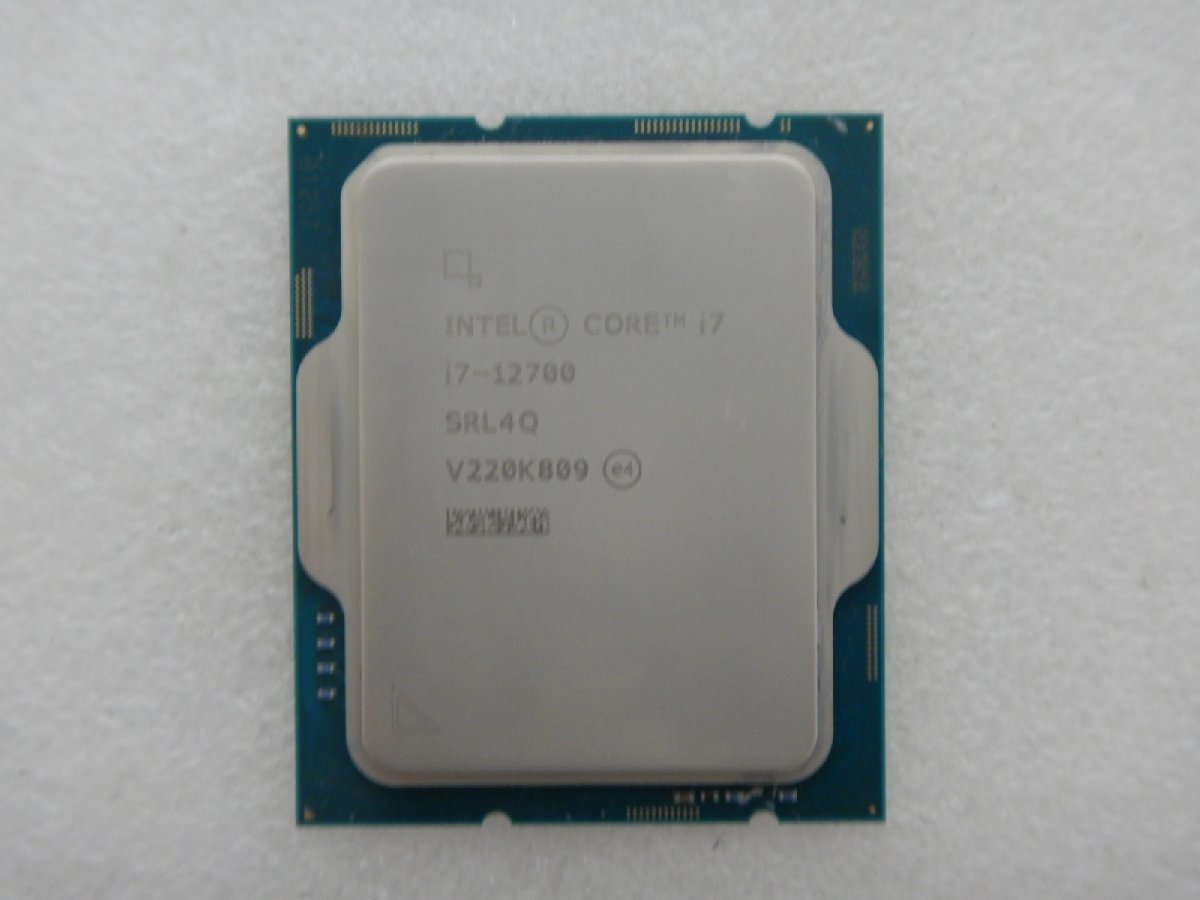 【サイコム】 Intel Core i7-12700 (LGA1700) @Used@ u0912Cの画像2